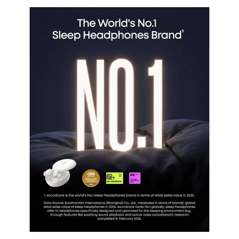 Soundcore Sleep A30 - Moonlit White