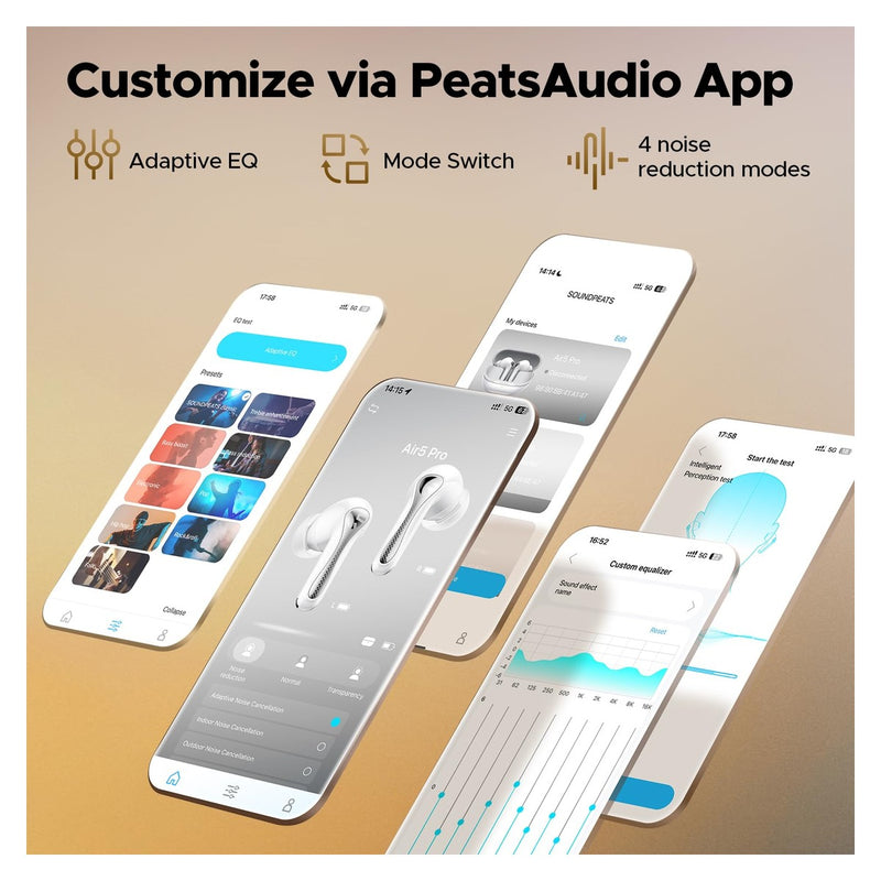 Soundpeats Air5 Pro - White