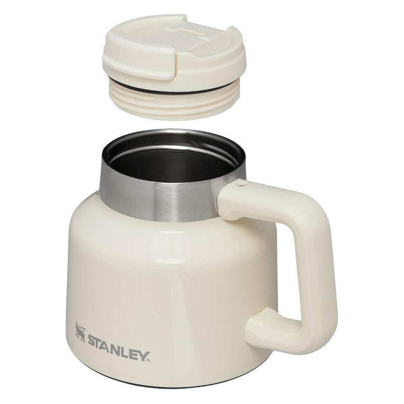 Stanley Tough-To-Tip Admiral's Mug - Cream Gloss