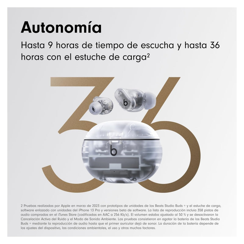 Beats Studio Buds + - Transparente