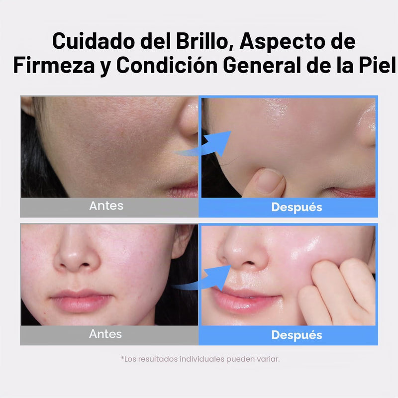 THOME The Glow Signature - Masajeador facial, para piel de aspecto firme, textura suave y brillo radiante, herramienta de belleza ligera en casa, 4.83 oz