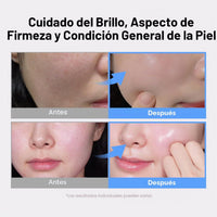 THOME The Glow Signature - Masajeador facial, para piel de aspecto firme, textura suave y brillo radiante, herramienta de belleza ligera en casa, 4.83 oz