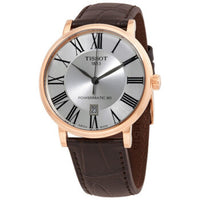 Tissot Carson Premium Powermatic 80 Automatic White Dial Men's Watch
