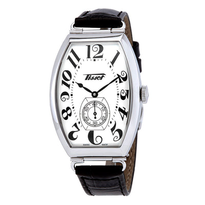 Reloj Tissot Heritage Porto Cuerda Manual - Esfera Plateada, Dama 31.1mm (T128.505.16.012.00)