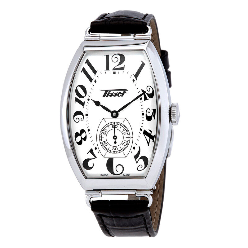 Reloj Tissot Heritage Porto Cuerda Manual - Esfera Plateada, Dama 31.1mm (T128.505.16.012.00)