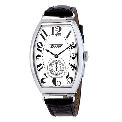 Reloj Tissot Heritage Porto Cuerda Manual - Esfera Plateada, Dama 31.1mm (T128.505.16.012.00)