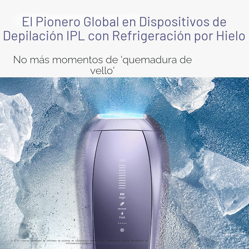 Ulike Air 10 Deluxe - Depiladora IPL con Enfriamiento por Hielo, Indolora y Permanente