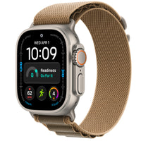 Apple Watch Ultra 4 Natural Titanium Alpine Loop Desierto - fondo blanco 1000x1000