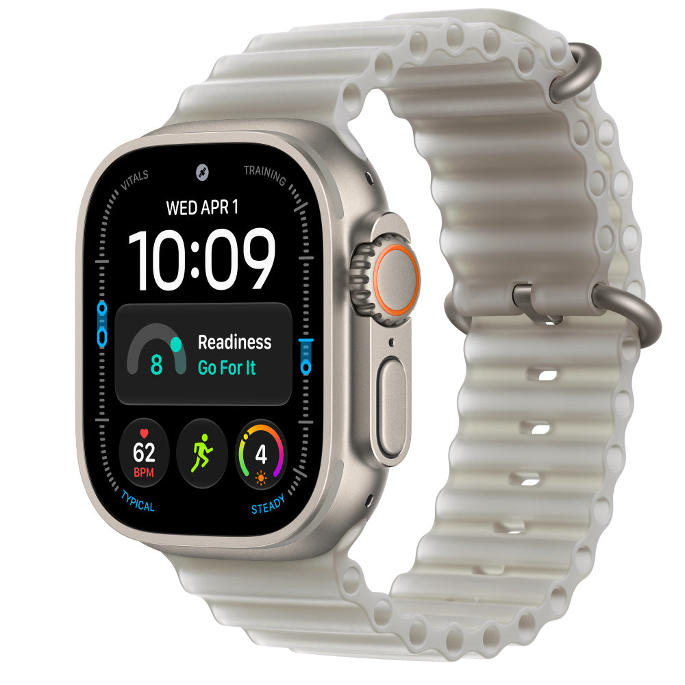 Apple Watch Ultra 4 GPS + Cellular 49mm Natural Titanium (2026) | Ocean Alpine Trail Milanese