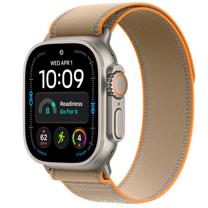 Apple Watch Ultra 4 Natural Titanium Trail Loop Arena - fondo blanco 1000x1000
