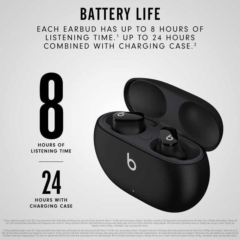 Audífono Beats Studio Buds Inalámbricos con Micrófono Black 2021