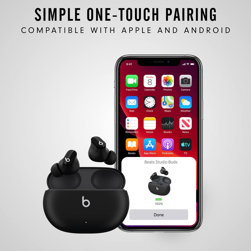 Audífono Beats Studio Buds Inalámbricos con Micrófono Black 2021