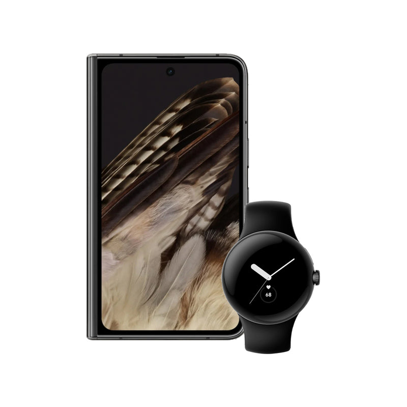Pixel Fold + Google Pixel Watch Matte Black Libre de Fábrica