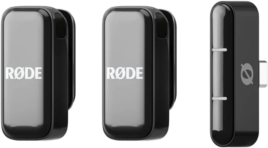 RØDE Wireless Micro (2 Mics + Charging Case), USB-C for iPhone & Android