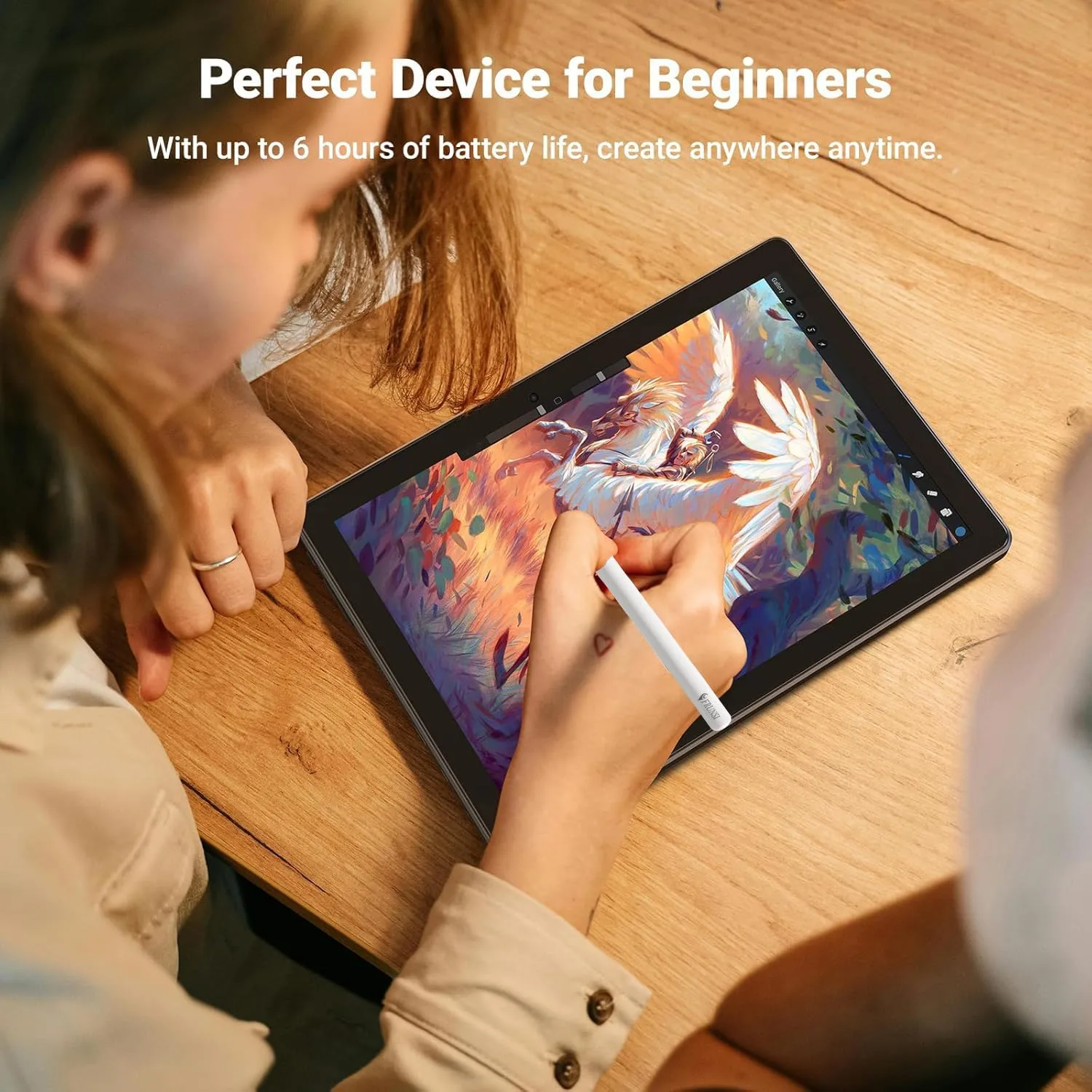 T8 Standalone Drawing Tablet 8inch Drawing Tablet No Computer Needed