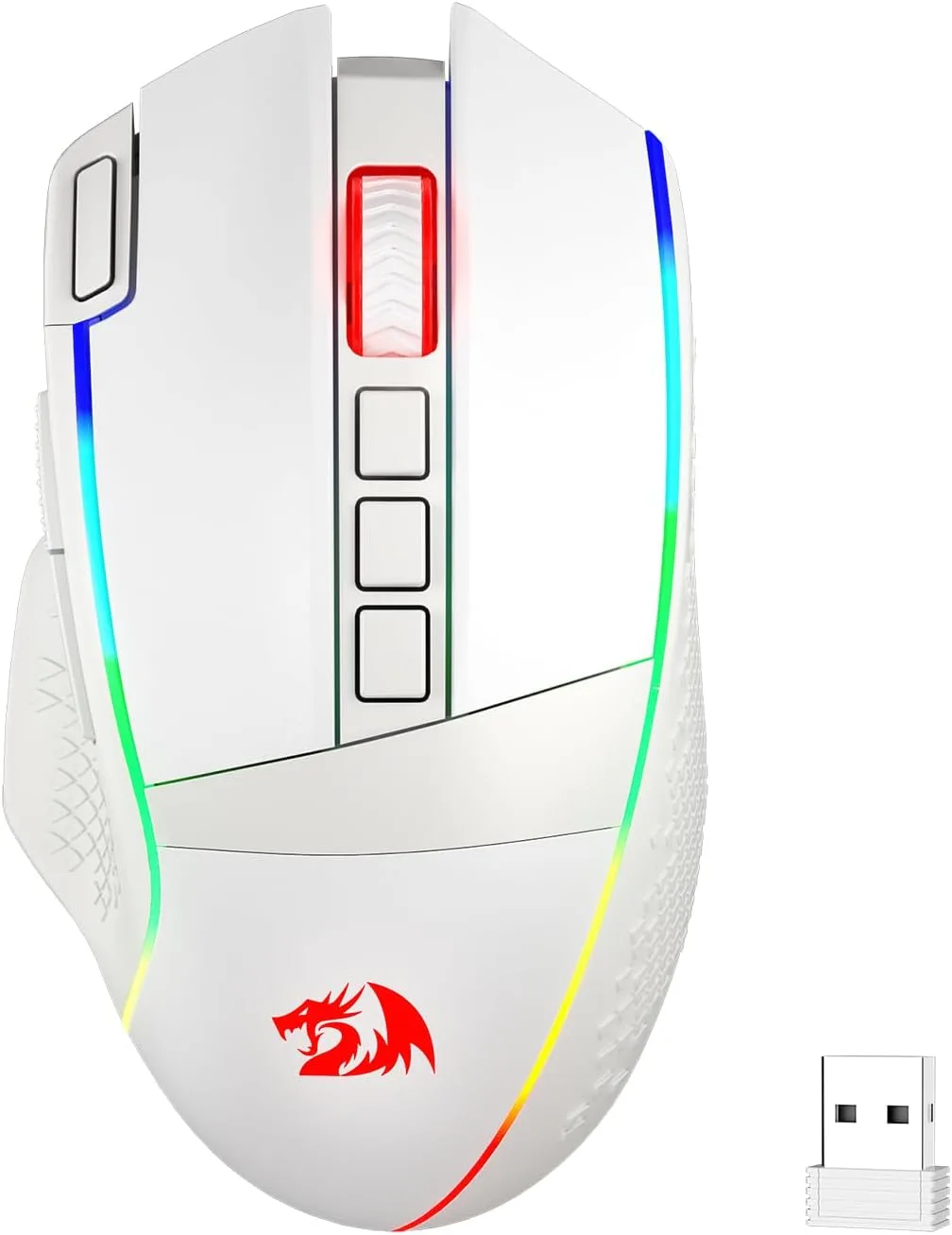 Mouse Gamer Redragon M991 inalámbrico RGB 26000 DPI 3 modos
