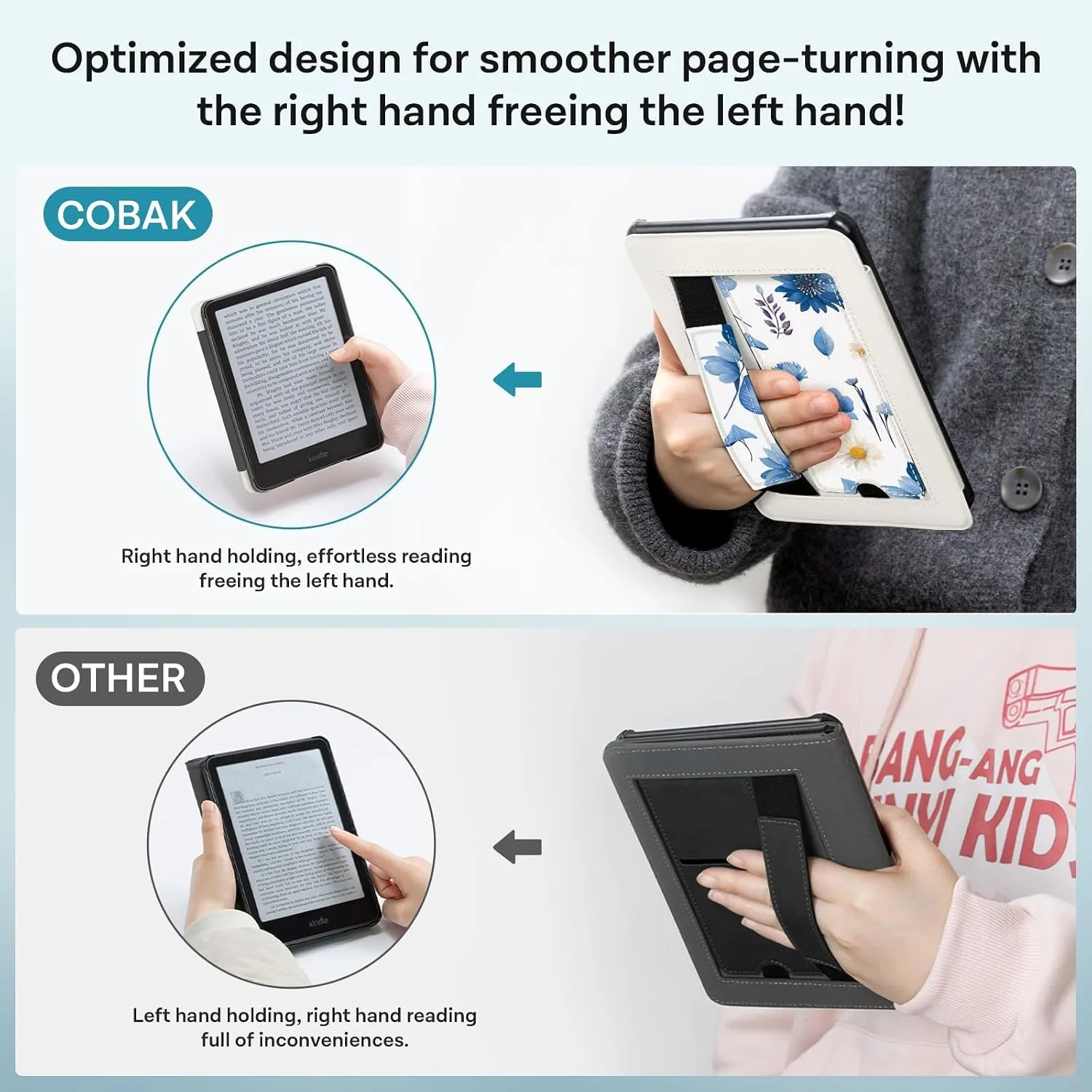 CoBak Case for 7" Kindle Paperwhite 12th Gen 2024 and Kindle Colorsoft