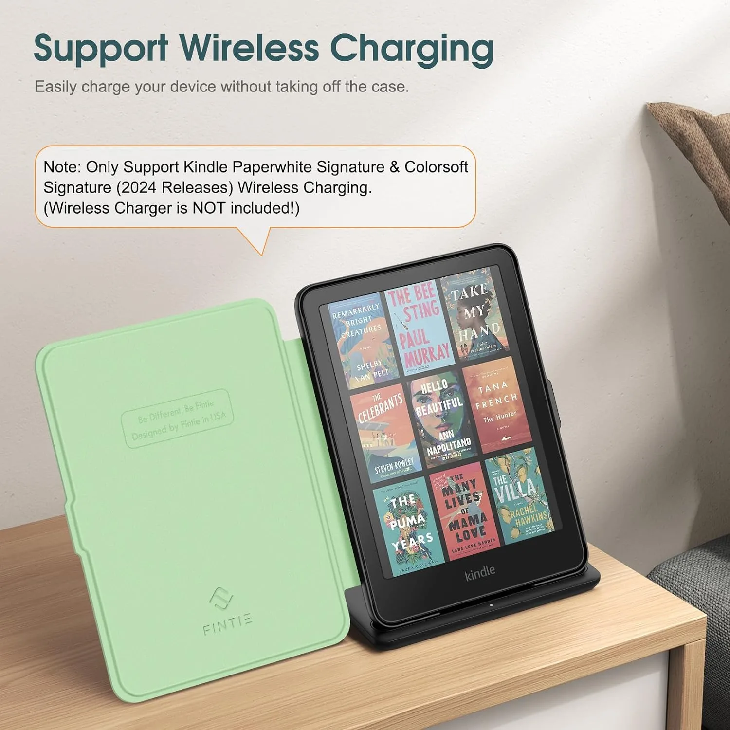 Fintie Slim Case for 7" Kindle Paperwhite 12th Gen 2024 & Kindle Colorsoft
