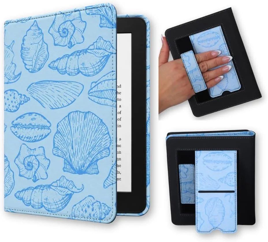 Lash Next Door Seas the Day Kindle 12th Gen & Colorsoft Case Strap & Stand