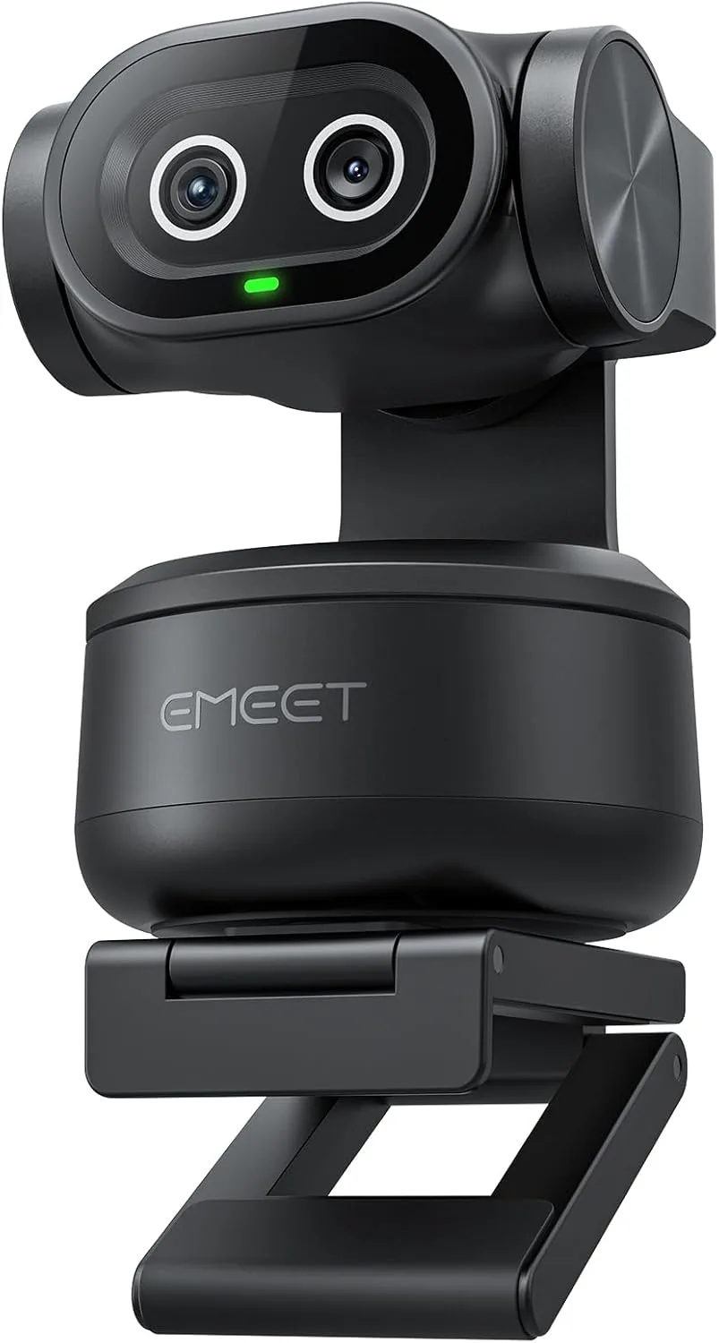 EMEET PIXY Dual-Camera AI-Powered PTZ Camera 4K, AI Tracking