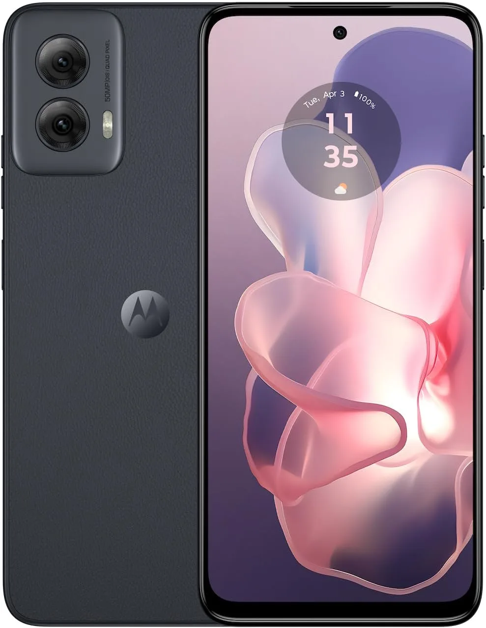 Motorola Moto G Power - 2025 Unlocked 8/128GB 50MP Camera Leaf Green + Moto Tag 2 (1-Pack) Bundle