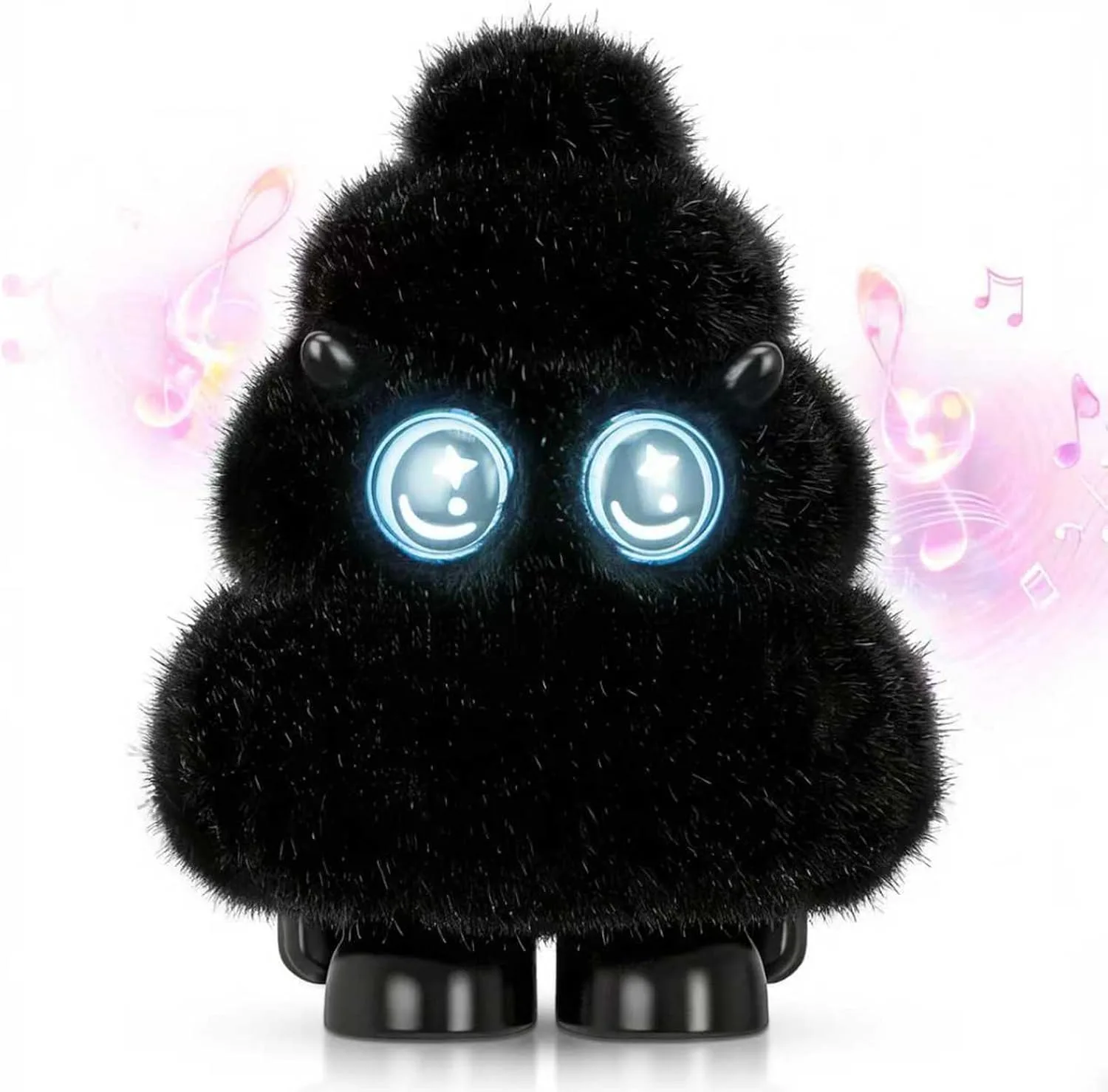 Christmas Tree Plush Bluetooth Speaker With LED,15W Speaker with Deep Bass