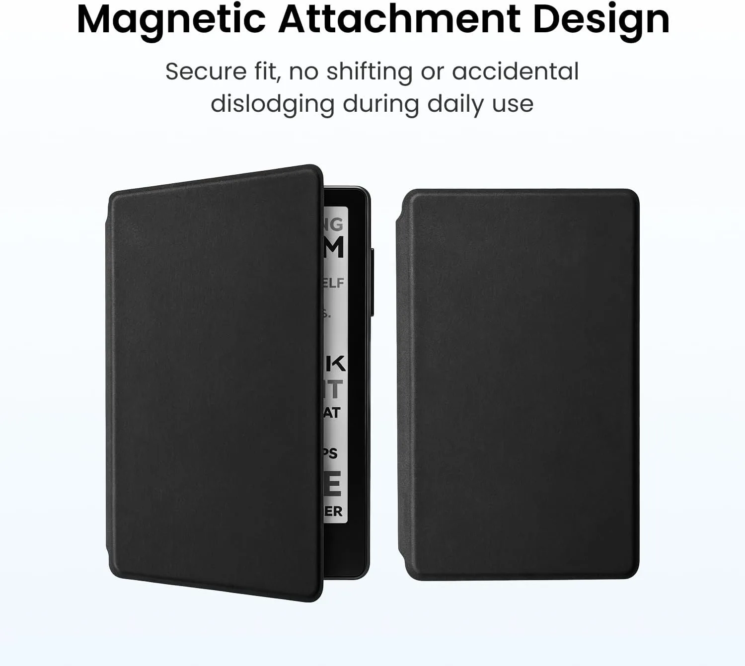 XTEINK X3 Slim Magnetic Case for XTEINK X3 E-Book Reader, Cloud Gray