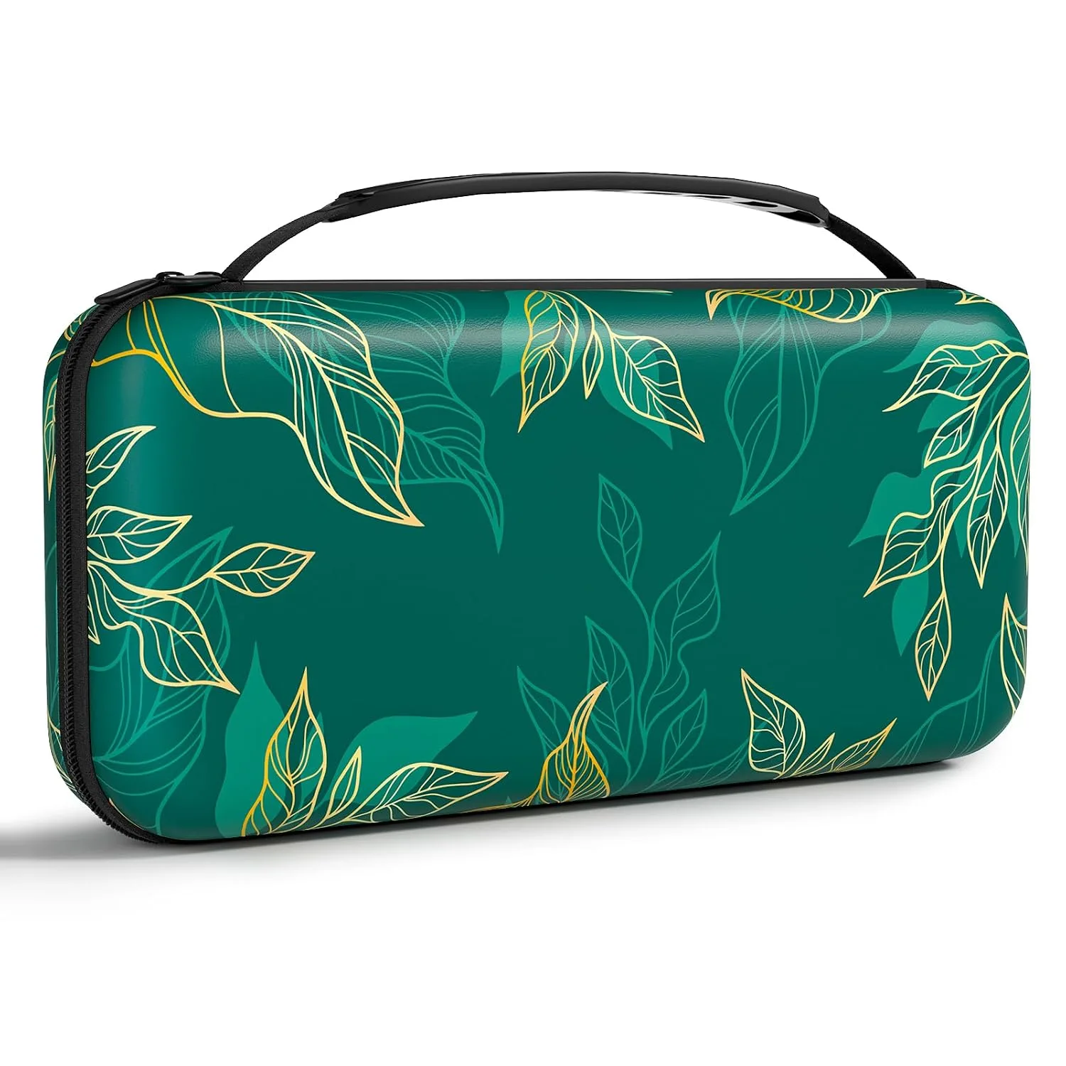 NPOOYI Carrying Case for Nintendo Switch OLED 2021/2017, Hard Shell Cover