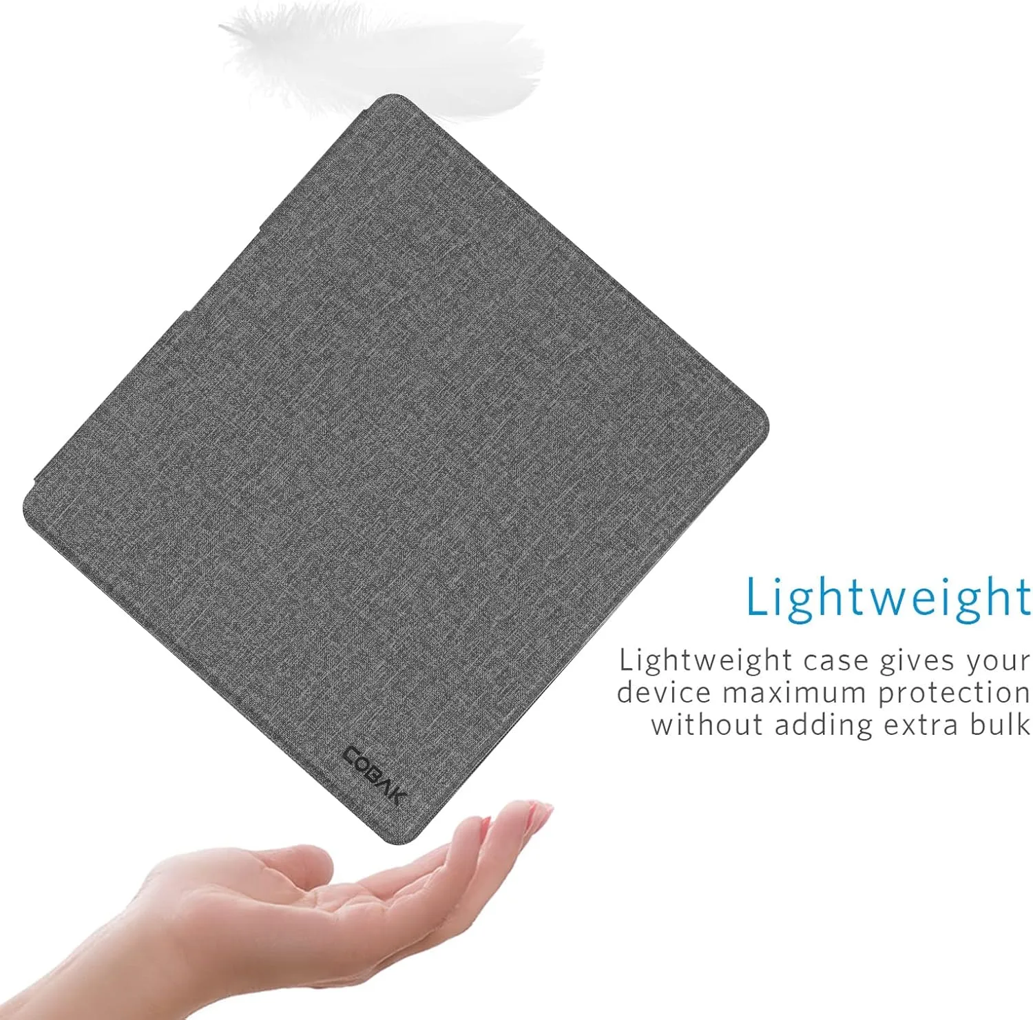 CoBak Case for Kindle Scribe - All New PU Leather Cover with Auto Sleep Wake Feature for Kindle Scribe 10.2" 2022 & 2024 Released with Pen Holder