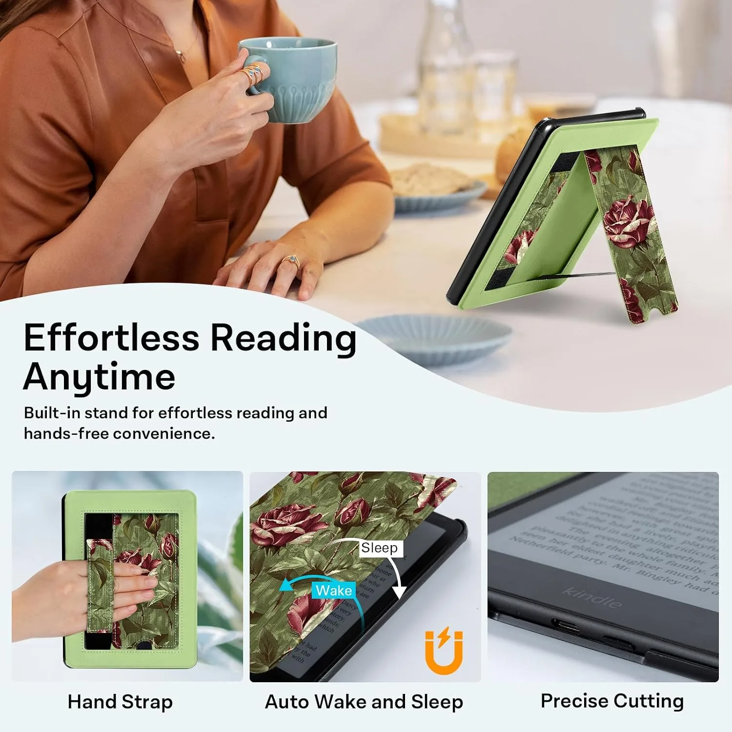 CoBak Case for 7" Kindle Paperwhite 12th Gen 2024 and Kindle Colorsoft