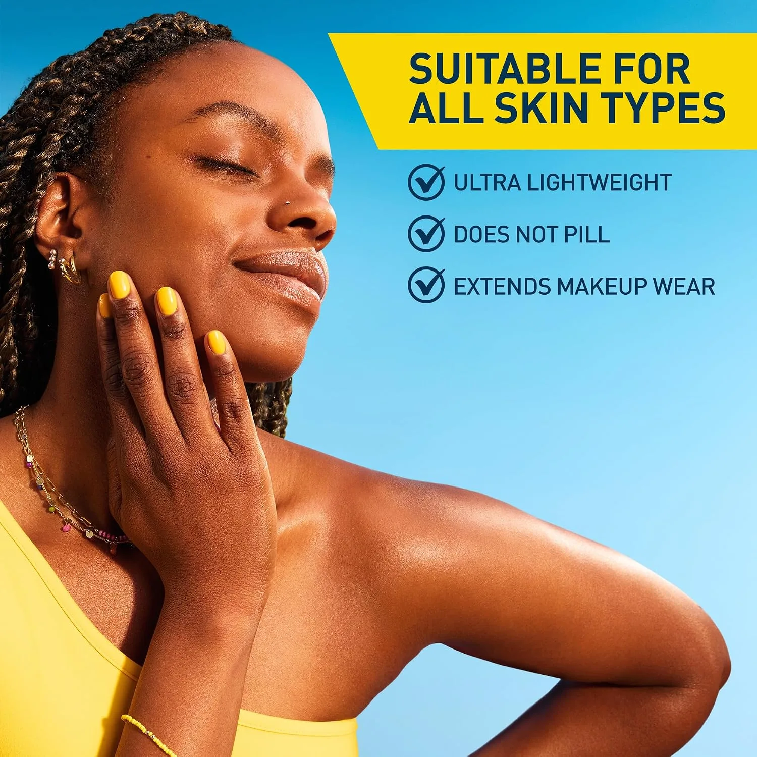 CeraVe Invisible Mineral Sunscreen SPF 50, Face Sunscreen, 1.62oz