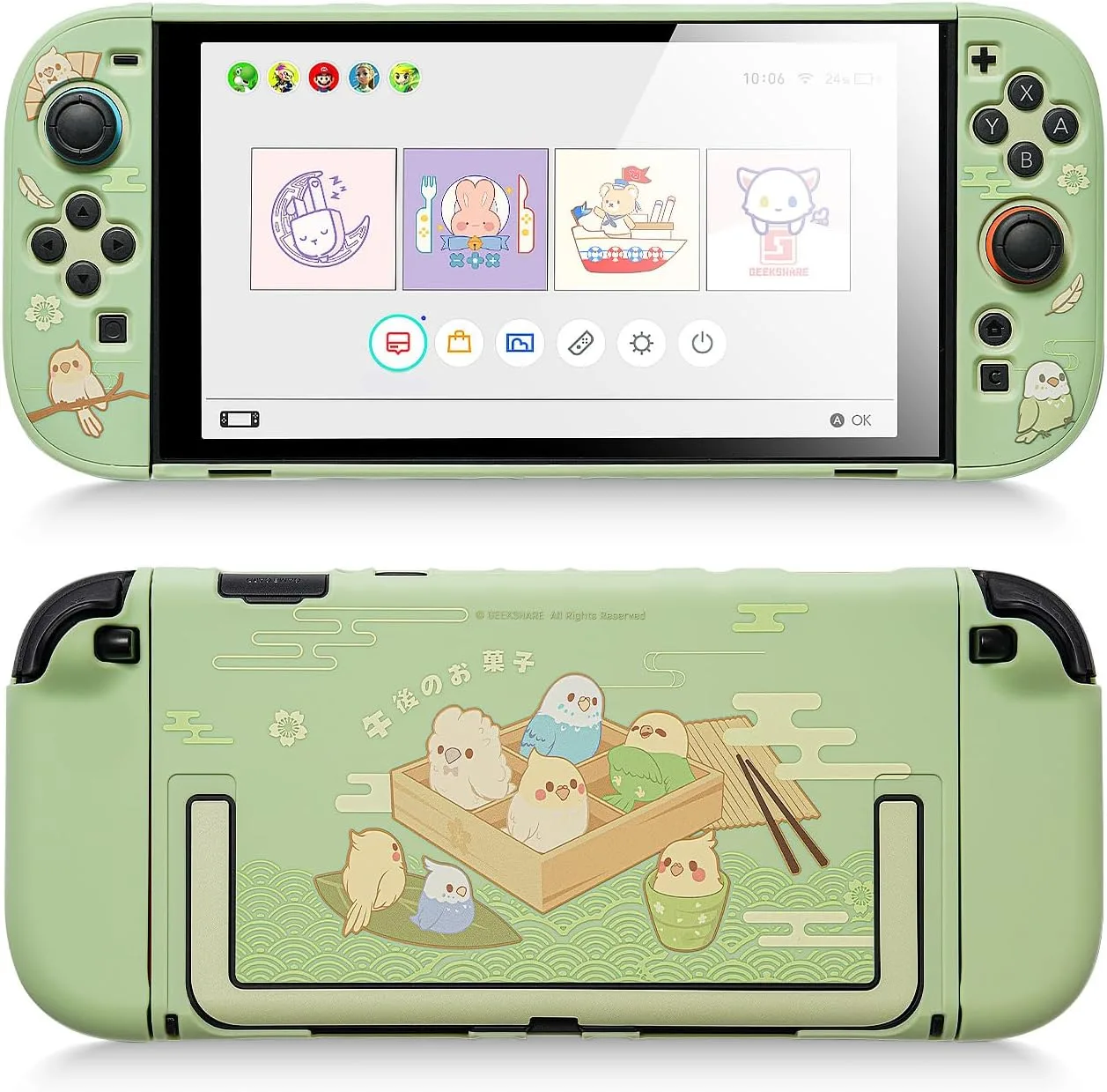 GeekShare Protective Shell Dockable Hard Case Compatible with Switch 2