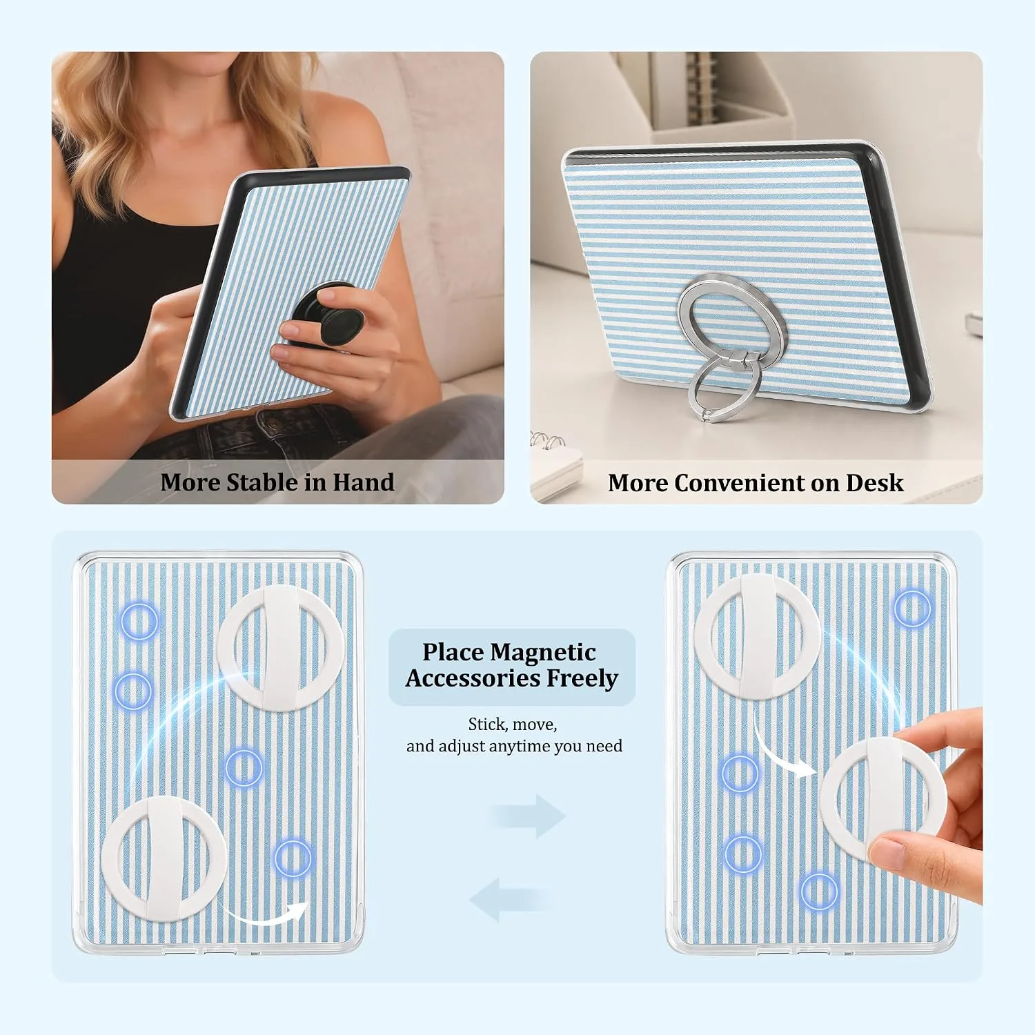 Back Panel Case for 7'' Kindle Paperwhite 12th Gen & Colorsoft