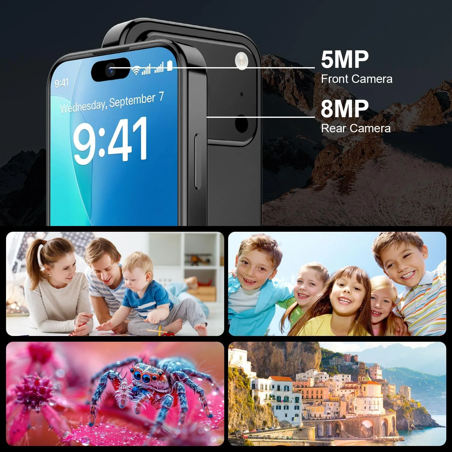 Mini Phone 64GB unlocked 4G Mini Smartphone World's Smallest Android Phone