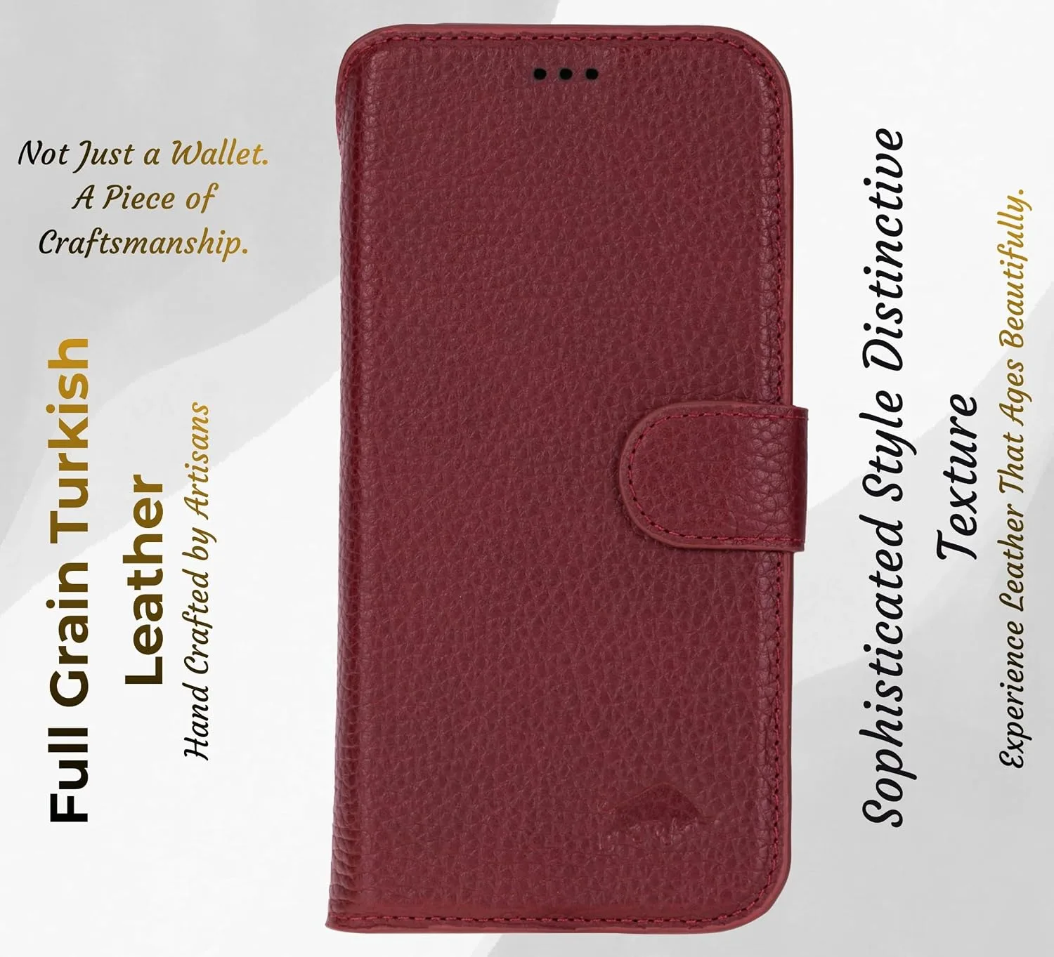 VENOULT Leather Wallet Case for iPhone 18 Pro MAX, Compatible with MagSafe