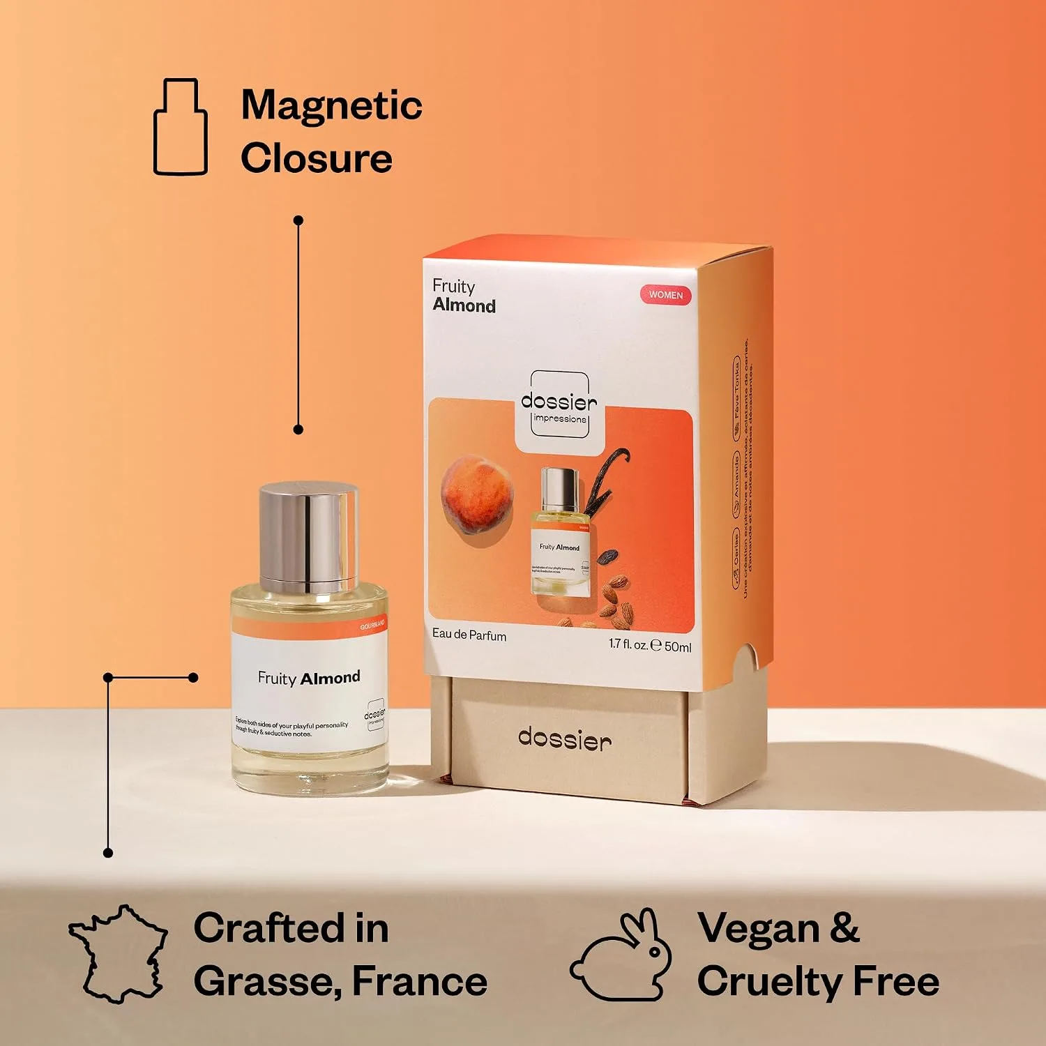 Dossier - Fruity Almond - Inspired by Good Girl - Women EDP