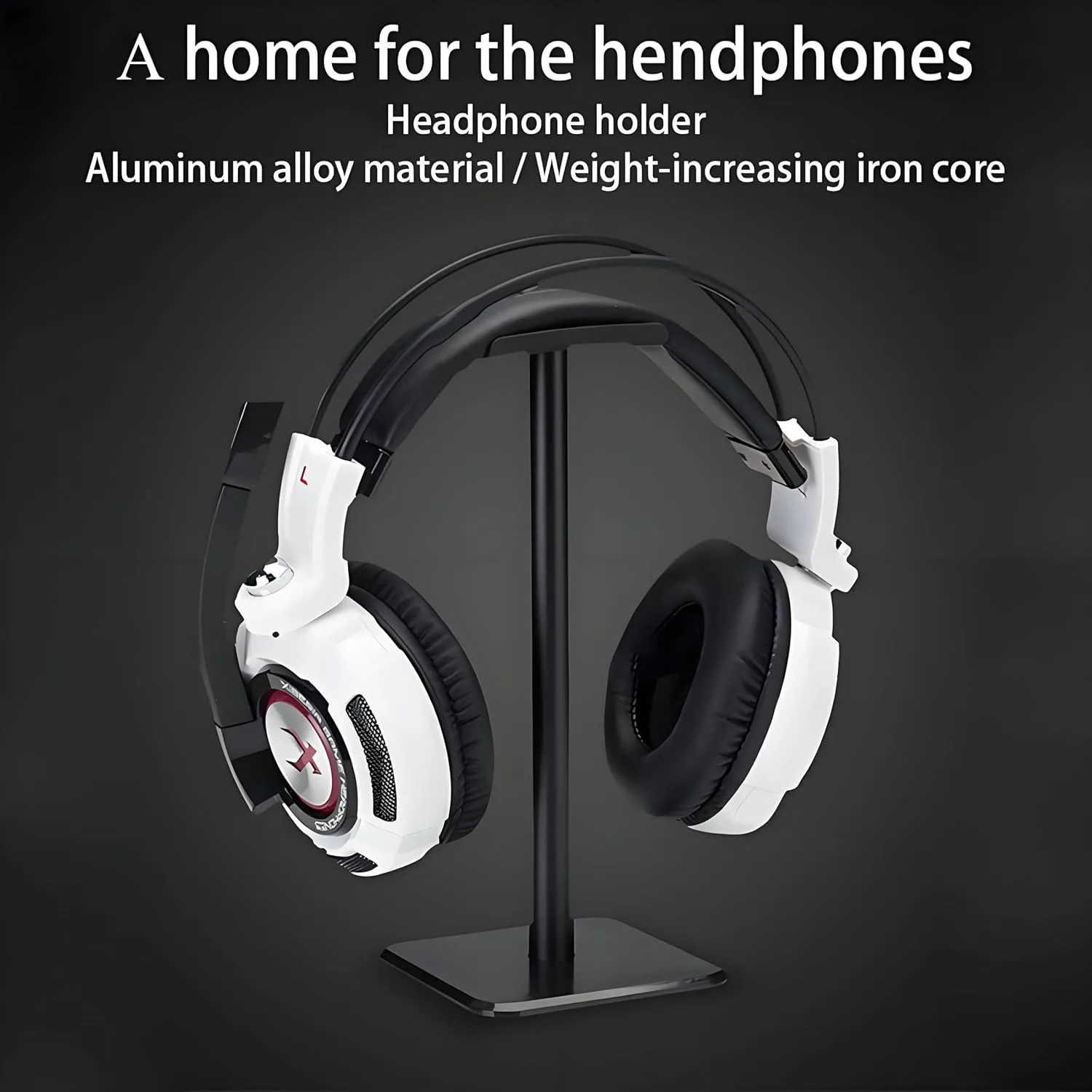 Headphone Stand, Universal Game Headset Metal Holder Earphone Stand