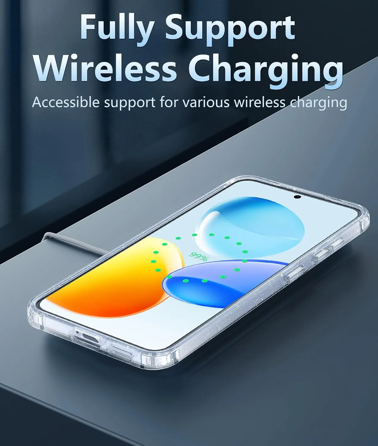FNTCASE for Samsung Galaxy S25-Plus Case Clear Anti Yellowing Phonecase