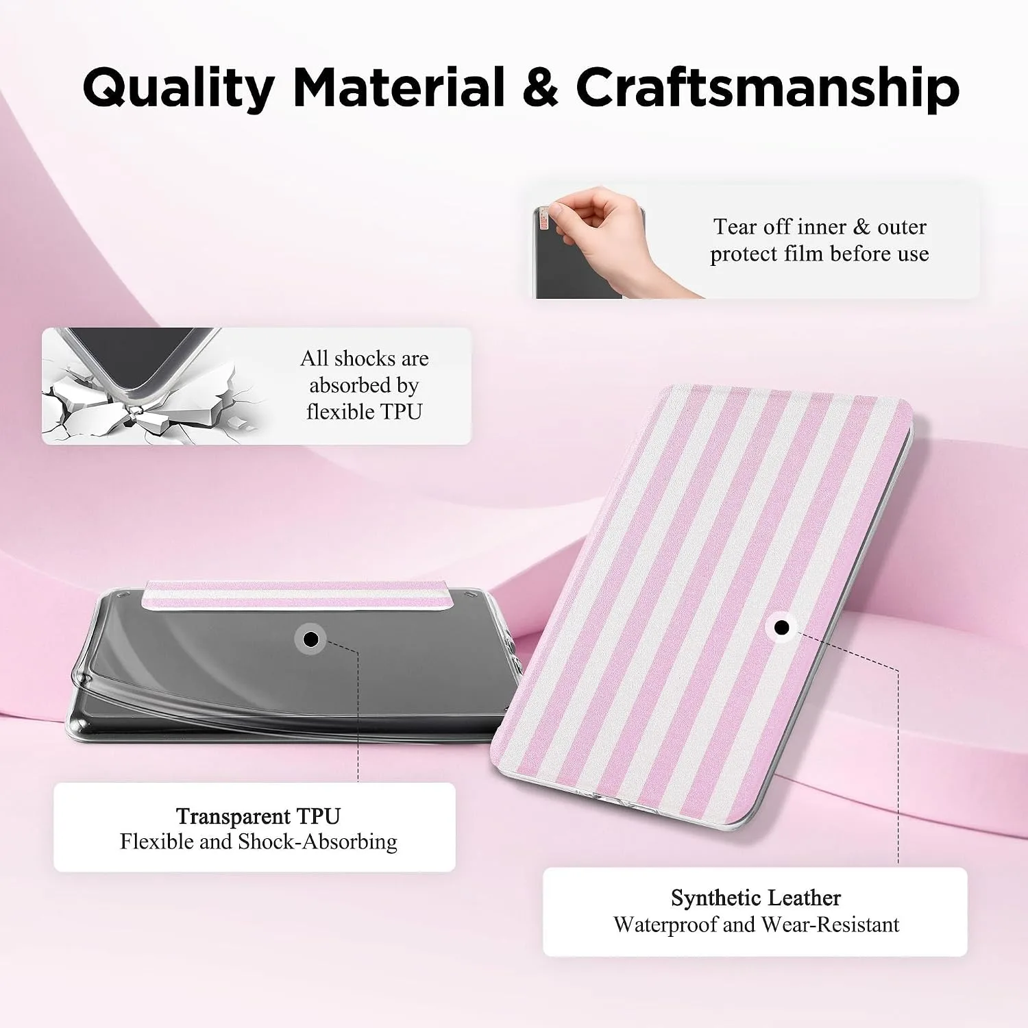 SESENSE Magnetic Case for 7'' Kindle Paperwhite 12th Gen 2024 & Colorsoft