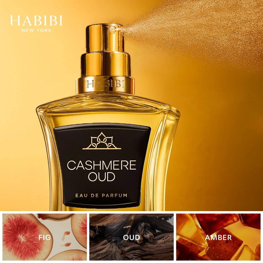 H HABIBI Cashmere Oud Perfume for Men Eau de Parfum 75 ml