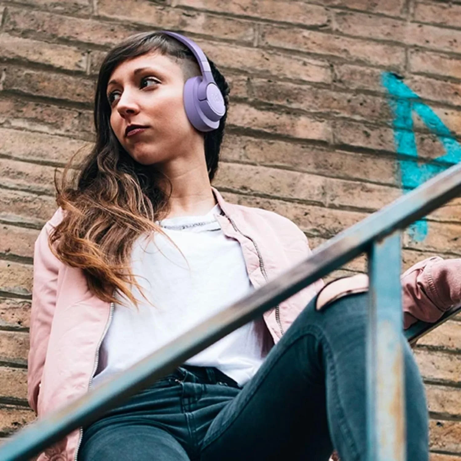 JBL Tune 720BT - Wireless Over-Ear Headphones - Purple