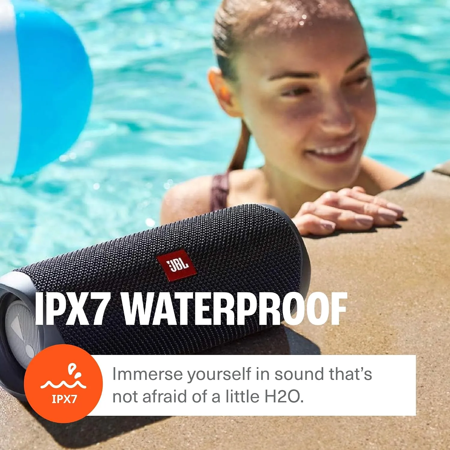 JBL FLIP 5, Waterproof Portable Bluetooth Speaker, Pink