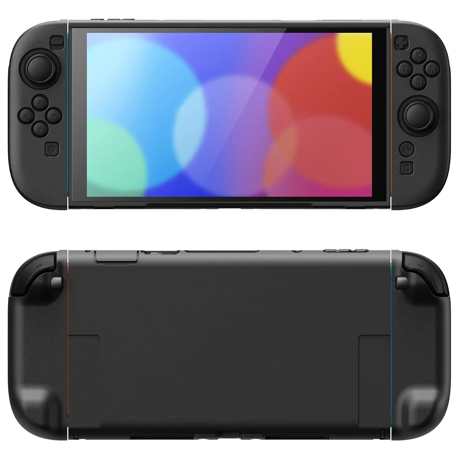 Protector para Nintendo Switch 2 PlayVital con soporte extra y tapas para joystick negro