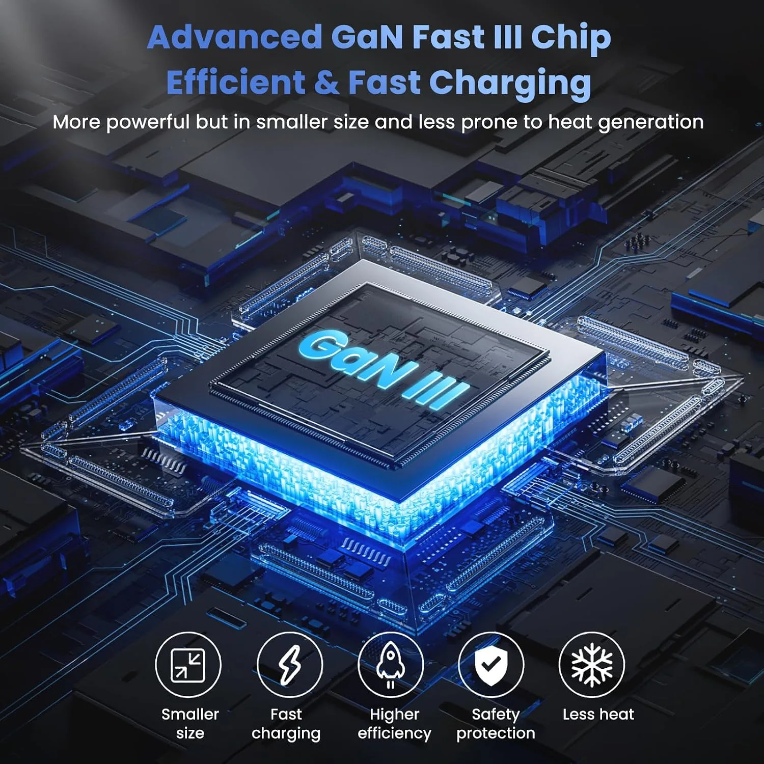 USB C Charger Block 200W[2026 Upgraded] GaN III 8 Port Fast Charging Station Hub,PD 65W USB C Laptop Charger Compatible with MacBook Pro/Air,iPad,iPhone 16/15,Galaxy S23/S24 Steam Deck Dell XPS etc