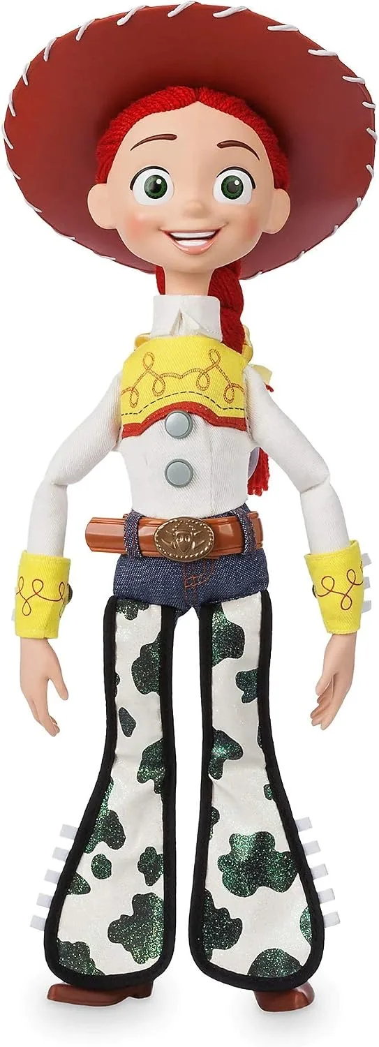Disney Store Official Jessie Interactive Talking Action Figure from Toy Story, Features Sounds and Phrases from The Movies, Interacts with Other Figures and Toys