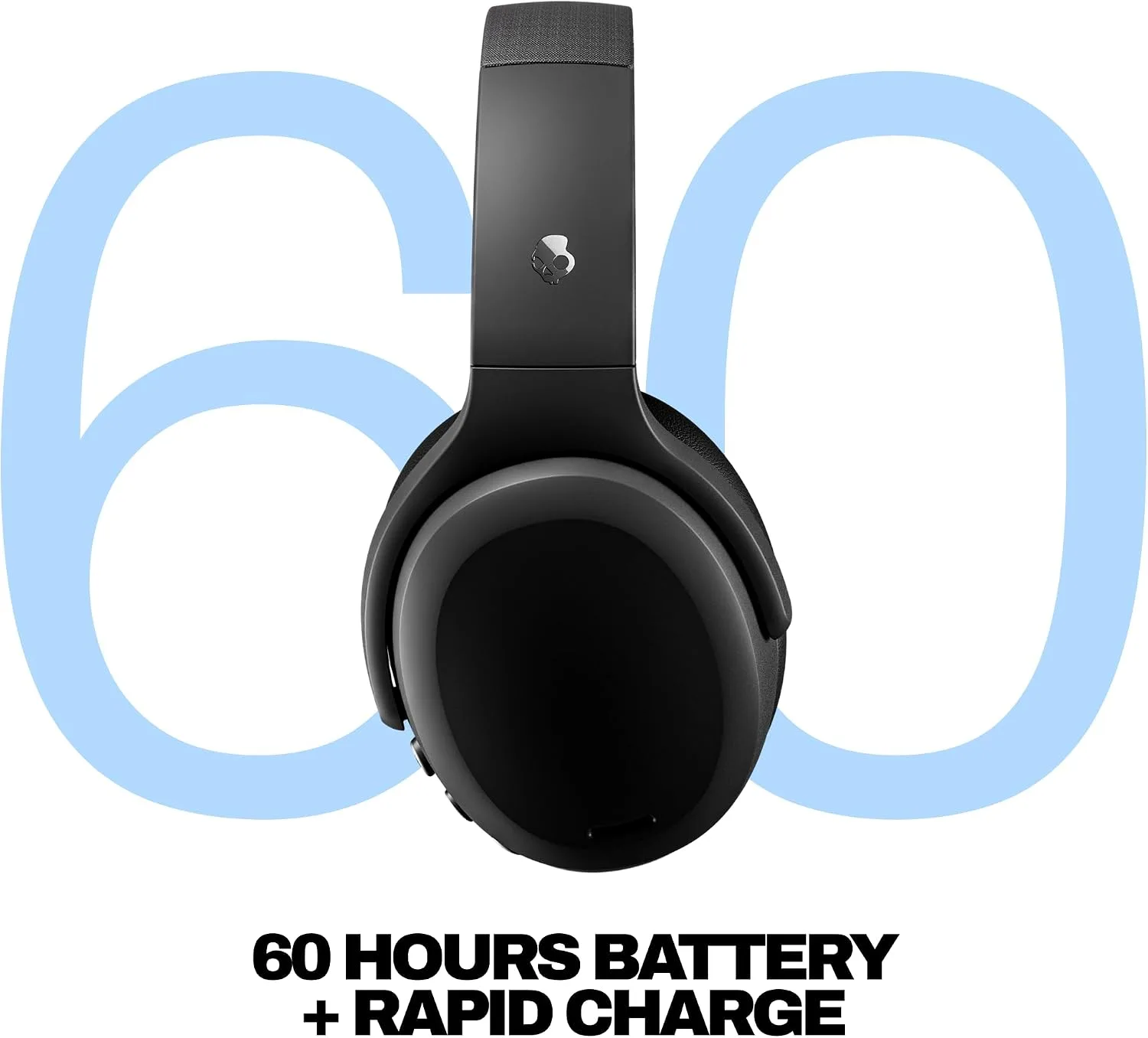 Skullcandy Crusher ANC 2 Noise Cancelling Wireless Headphones - True Black