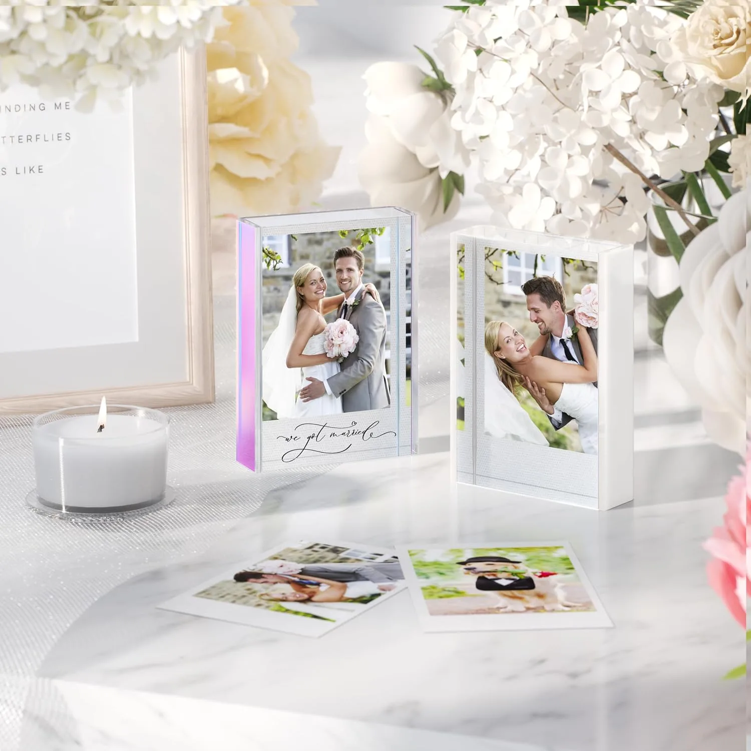 WINKINE Mini Polaroid Frame 2x3, Instax Picture Frames for Fujifilm Instax Mini 12/41/99 Camera Film, Tabletop Polaroid Frame for Photos, Small Picture Display Holder for Instant Photo