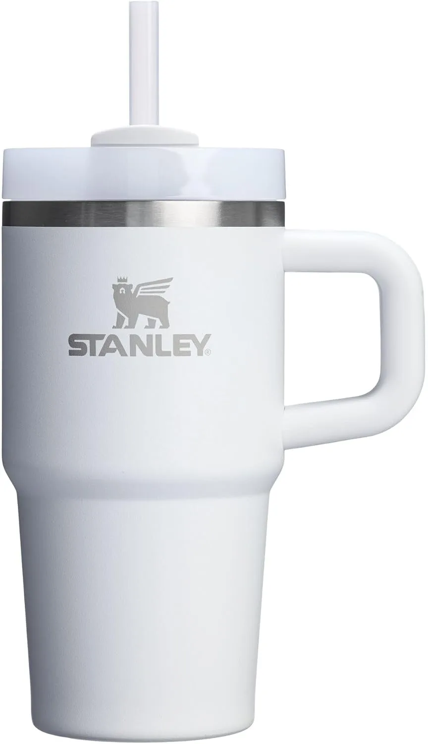 STANLEY Quencher H2.0 Flow State Tumbler, 20 oz, Frost