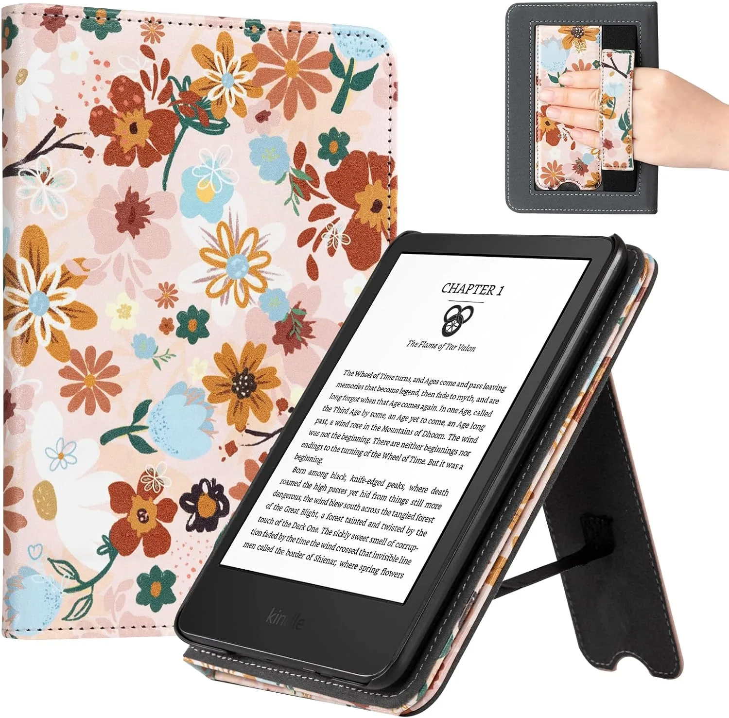 CoBak Case with Stand for for 6" Kindle (2024 & 2022, 11th Gen)