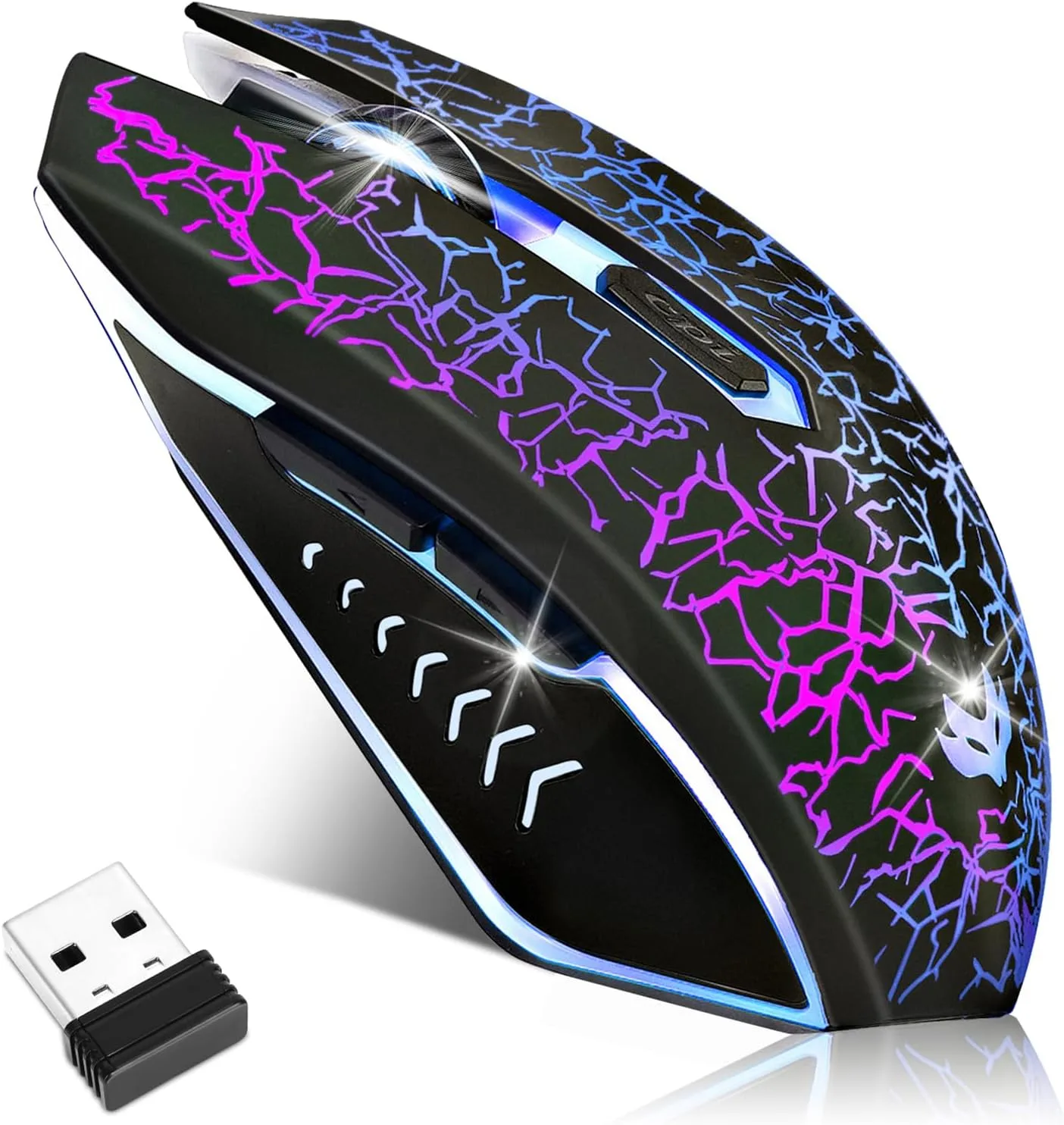 Mouse Gamer Inalámbrico Lulabboard UL0FNR0001 Negro 2400 DPI